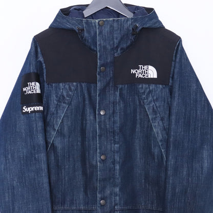 SUPREME x THE NORTH FACE 15SS Denim Dot Jacket Indigo Size S