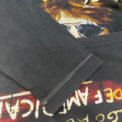 BON JOVI Vintage NY Graffiti Long Sleeve T-Shirt Size L