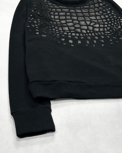 Giorgio Brato Leather Scales Sweatshirt Size M
