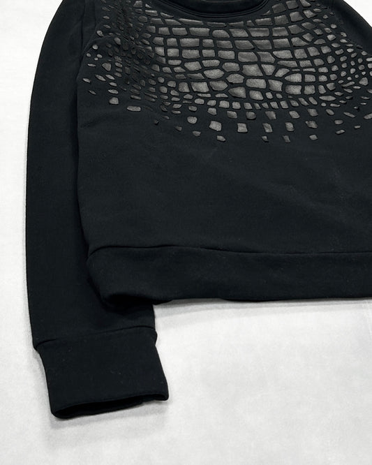 Giorgio Brato Leather Scales Sweatshirt Size M