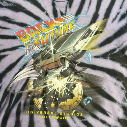 BACK TO THE FUTURE 90s Delorean Universal Studios Size XL