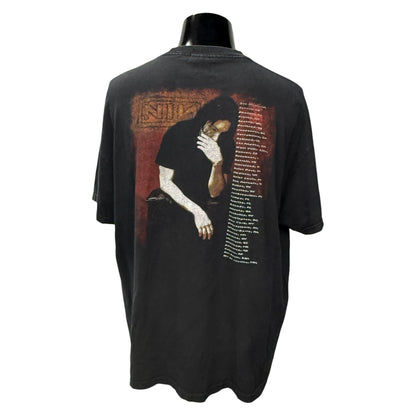 NINE INCH NAILS 00s With Teeth Tour T-Shirt Size XL