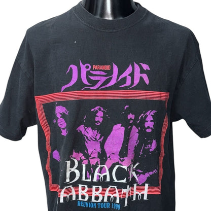 BLACK SABBATH 90s "REUNION TOUR 1999" Katakana Size L