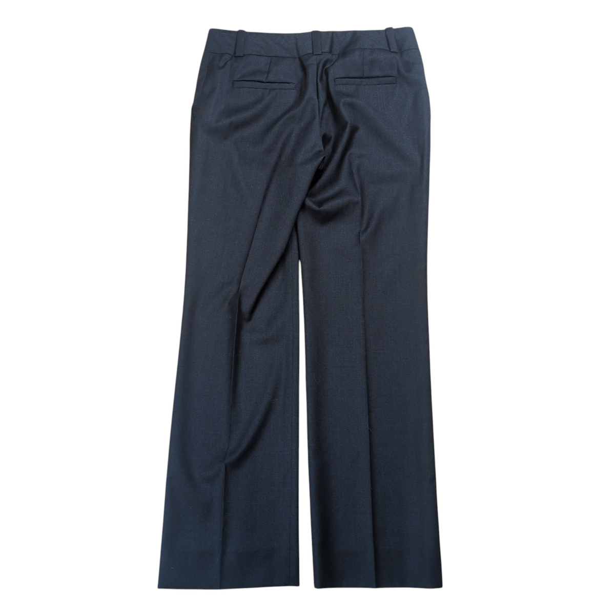 Celine Triomphe Chain Center Press Wool Slacks Gray Size 38