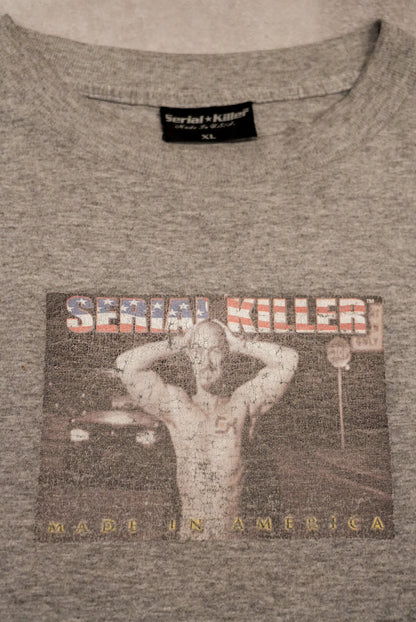 SERIAL KILLER American History X 90s Grey T-Shirt Size XL
