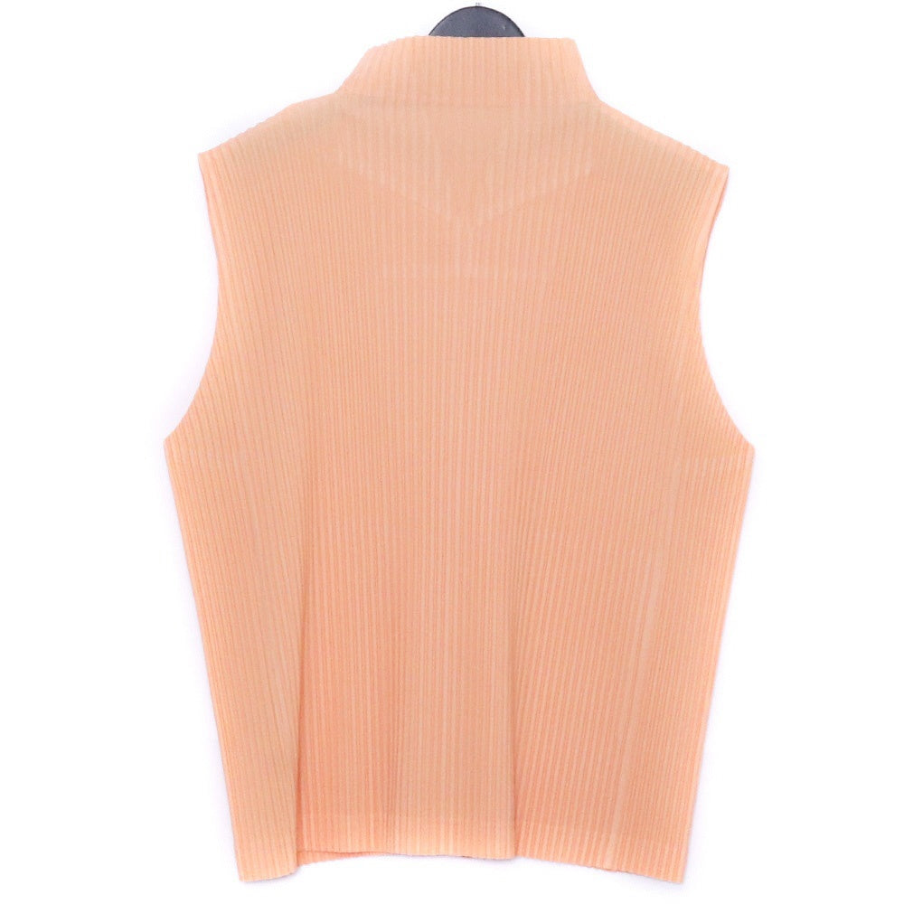 HOMME PLISSE ISSEY MIYAKE 26SS Monthly Vest Orange Size 2