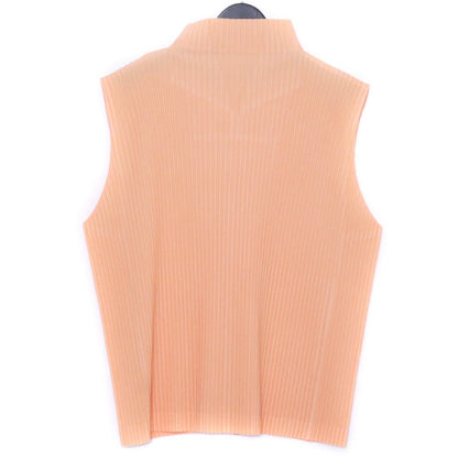 HOMME PLISSE ISSEY MIYAKE 26SS Monthly Vest Orange Size 2