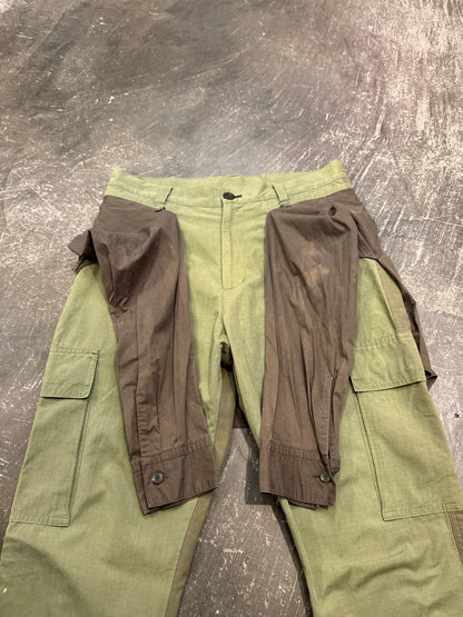 undercover 01SS Khaki Cotton Pants Size M
