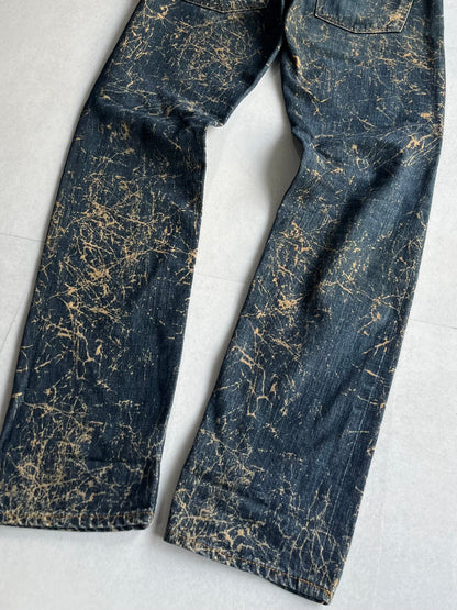 Swagger Damaged Blue Denim Pants Size 30