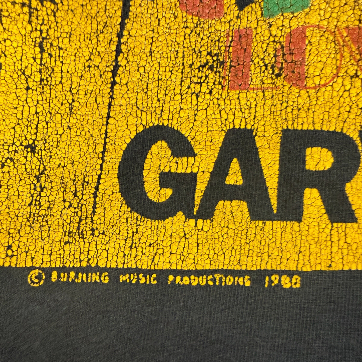 BURNING SPEAR 80s Reggae "LOVE Vintage T-Shirt Size XL