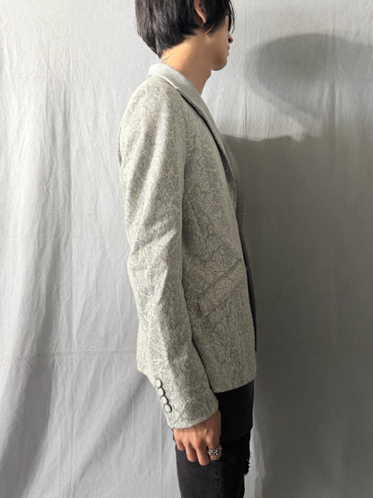 BUFFALO BOBS Cracked Texture Tailored Jacket