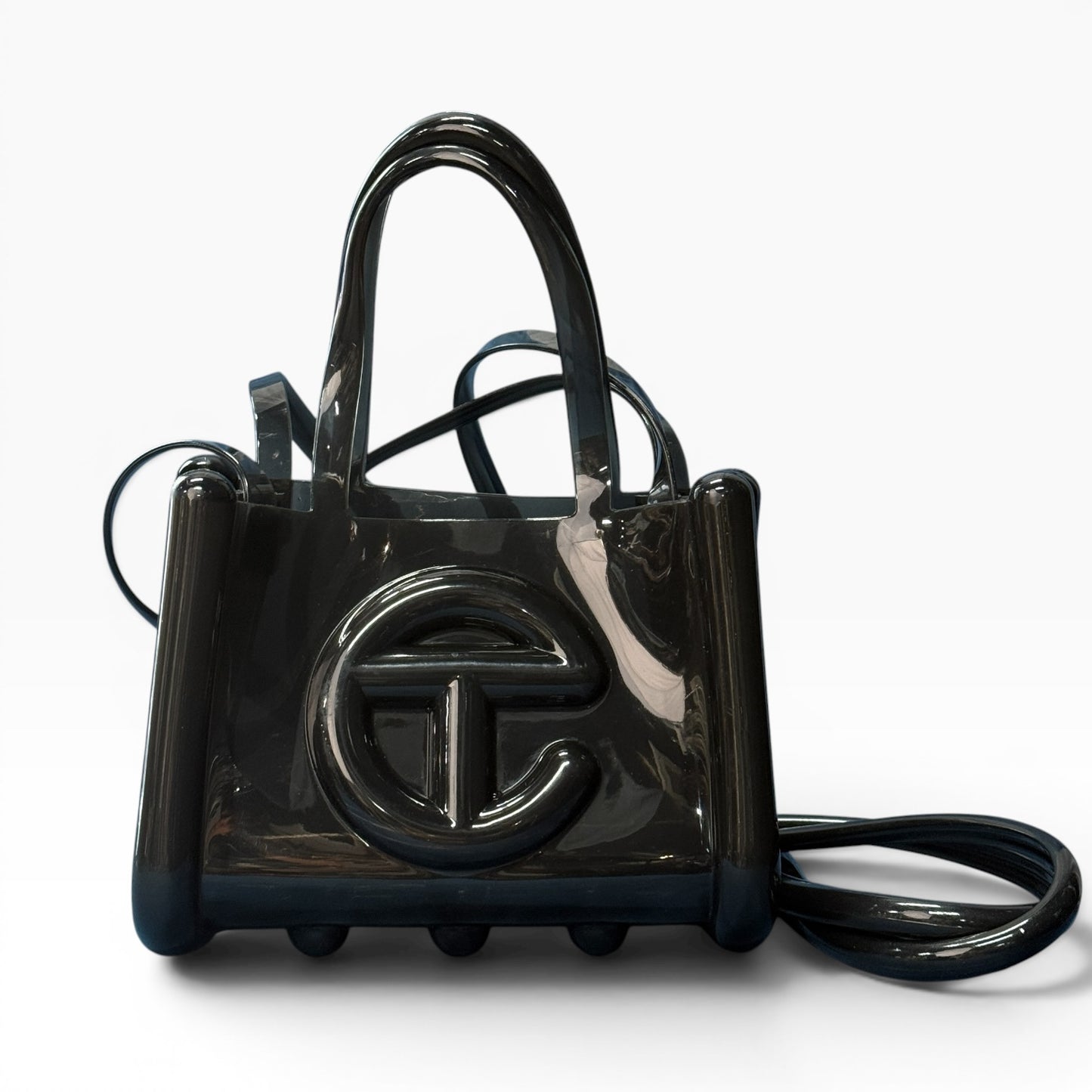 MELISSA x TELFAR TC Logo Mini Jelly Shopper Size ONE SIZE