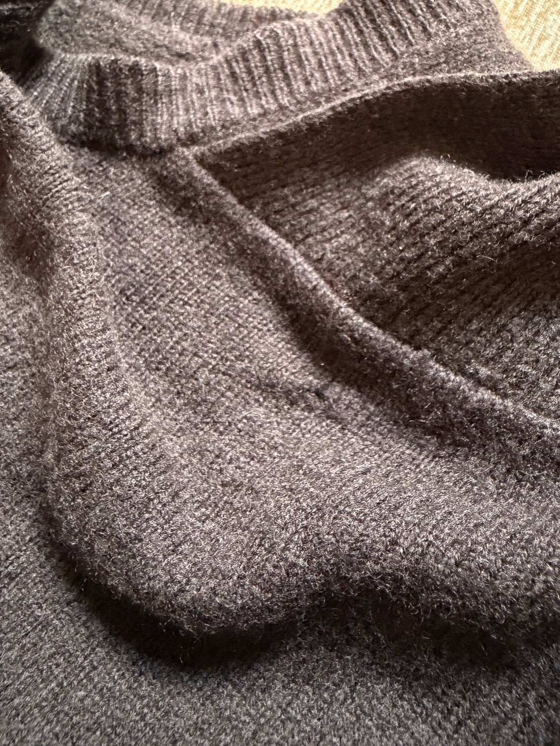 COMME des GARÇONS 80s Wool Attached Sweater Multi