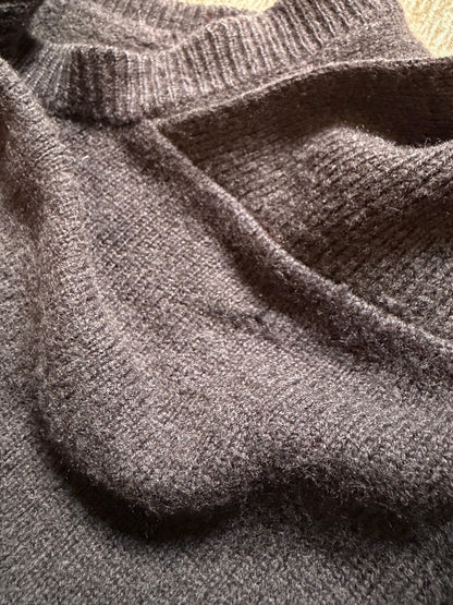 COMME des GARÇONS 80s Wool Attached Sweater Multi