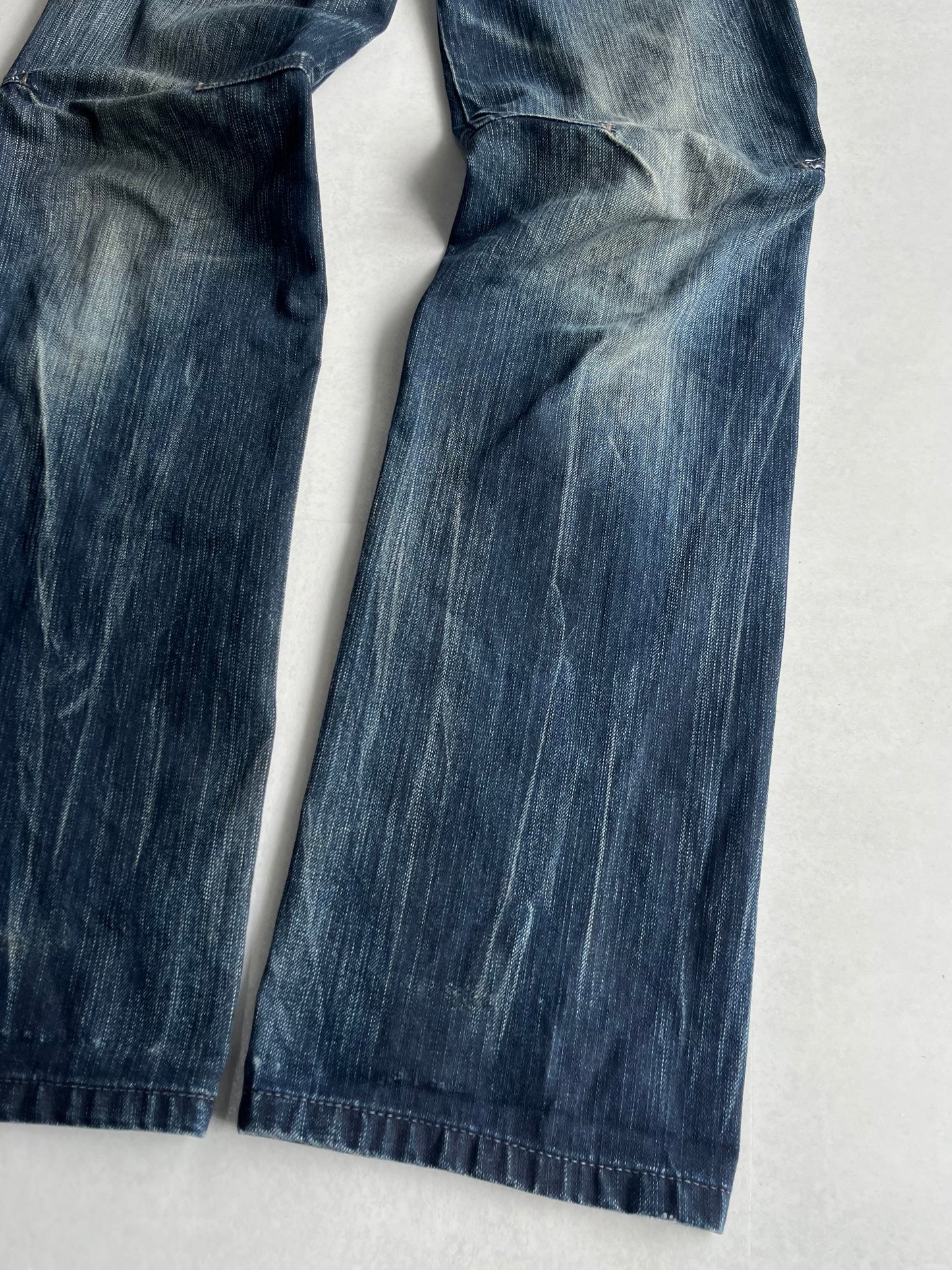 Marithe + Francois Girbaud Blue Gimmick Denim Jeans Size 40