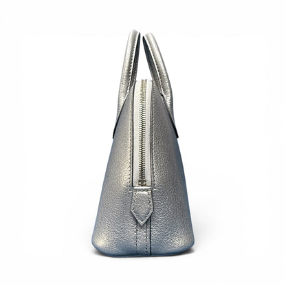 HERMES Mini Bolide 1923 Metallic Chevre Bag Size ONE SIZE