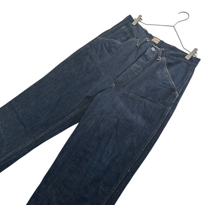 CANTON OVERALLS One Wash Basic Double Knee Jeans Size 30