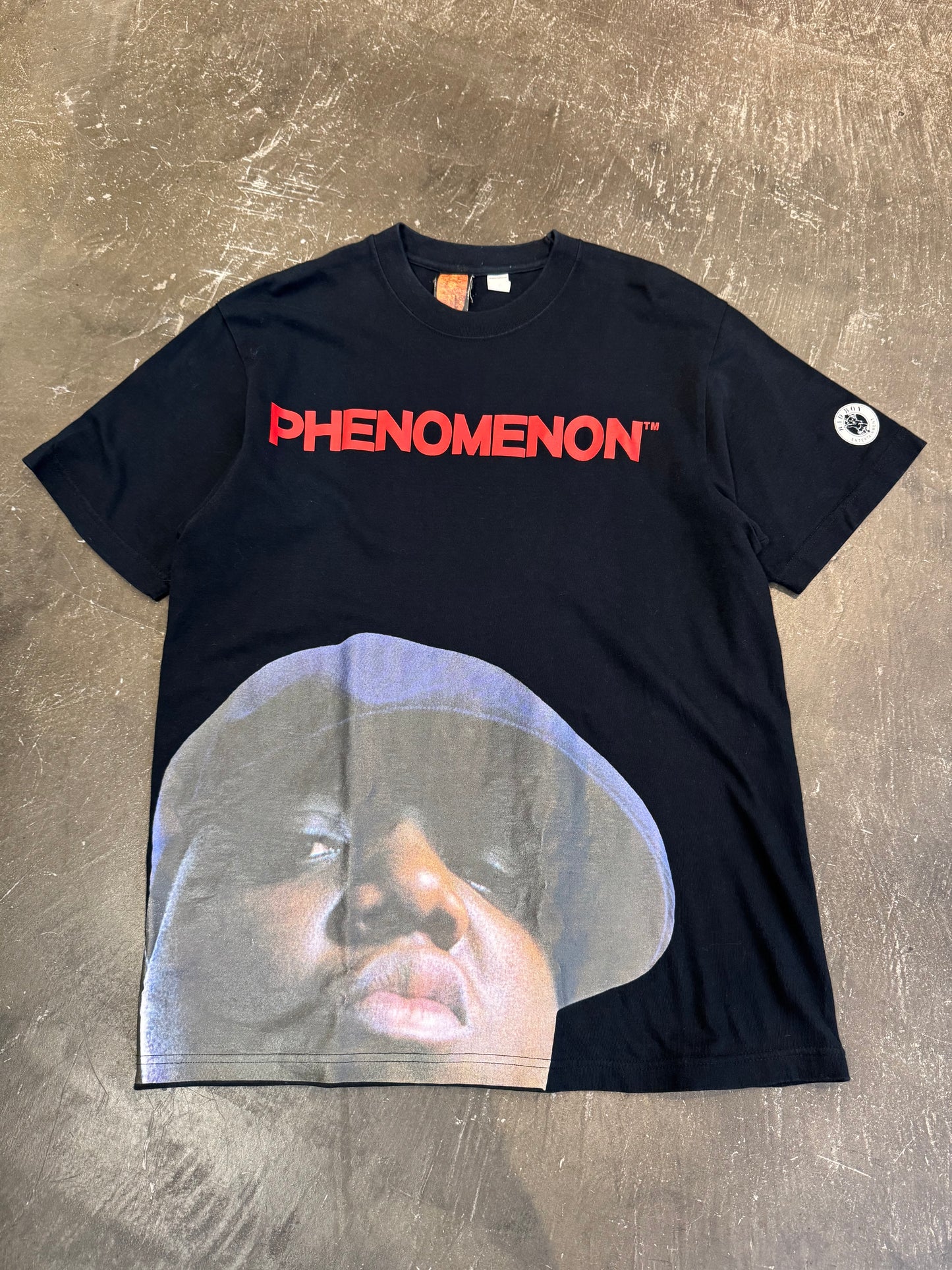 PHENOMENON Black Cotton T-Shirt Size L