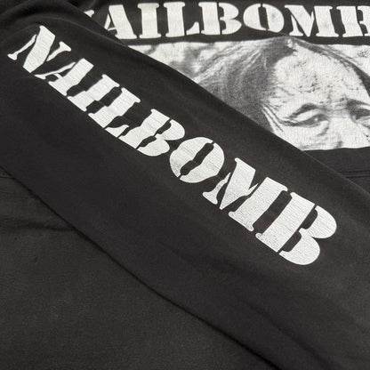 NAILBOMB 90s Point Blank Album Art Sleeve T-Shirt Size XL