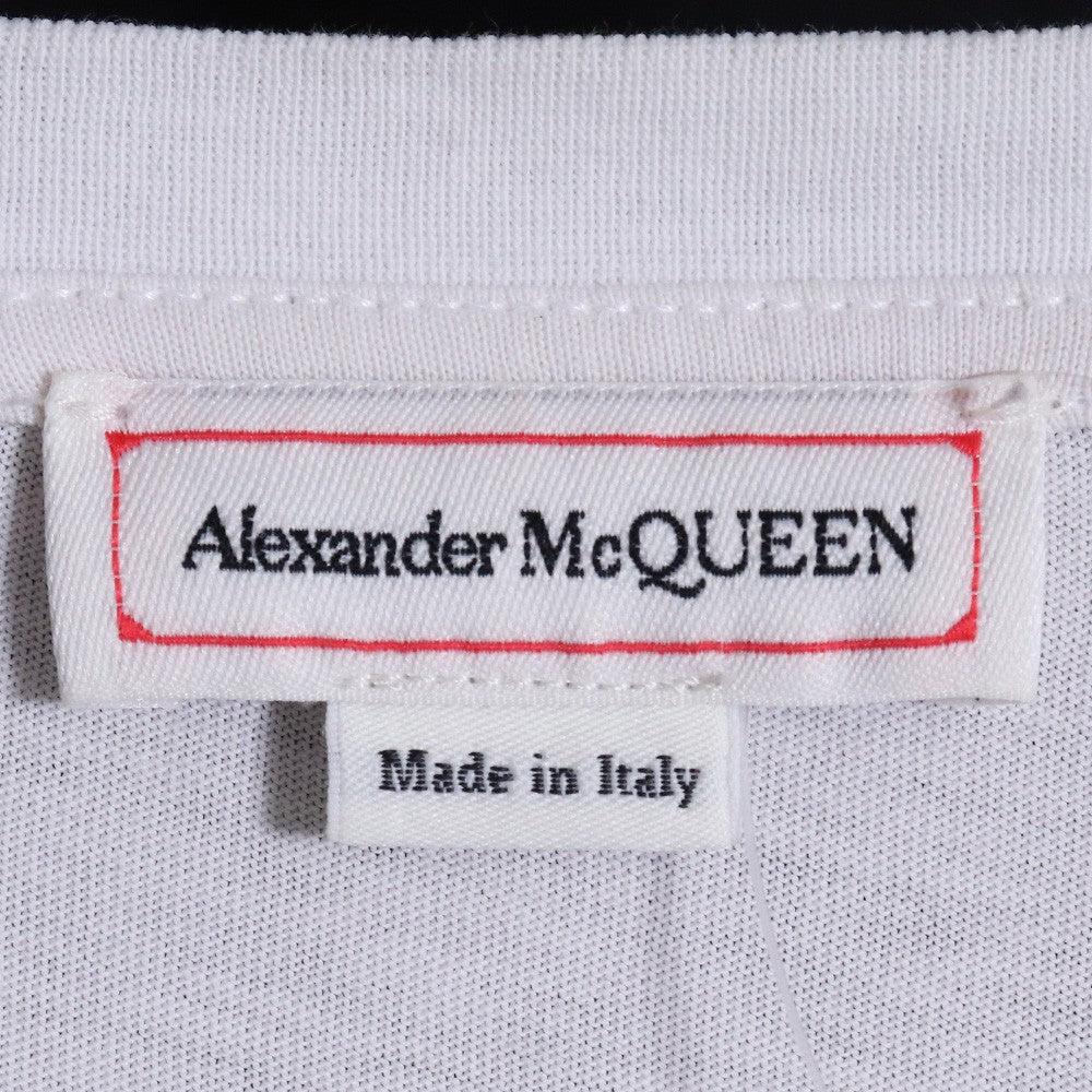 Alexander McQueen Big Logo T-Shirt White Size M