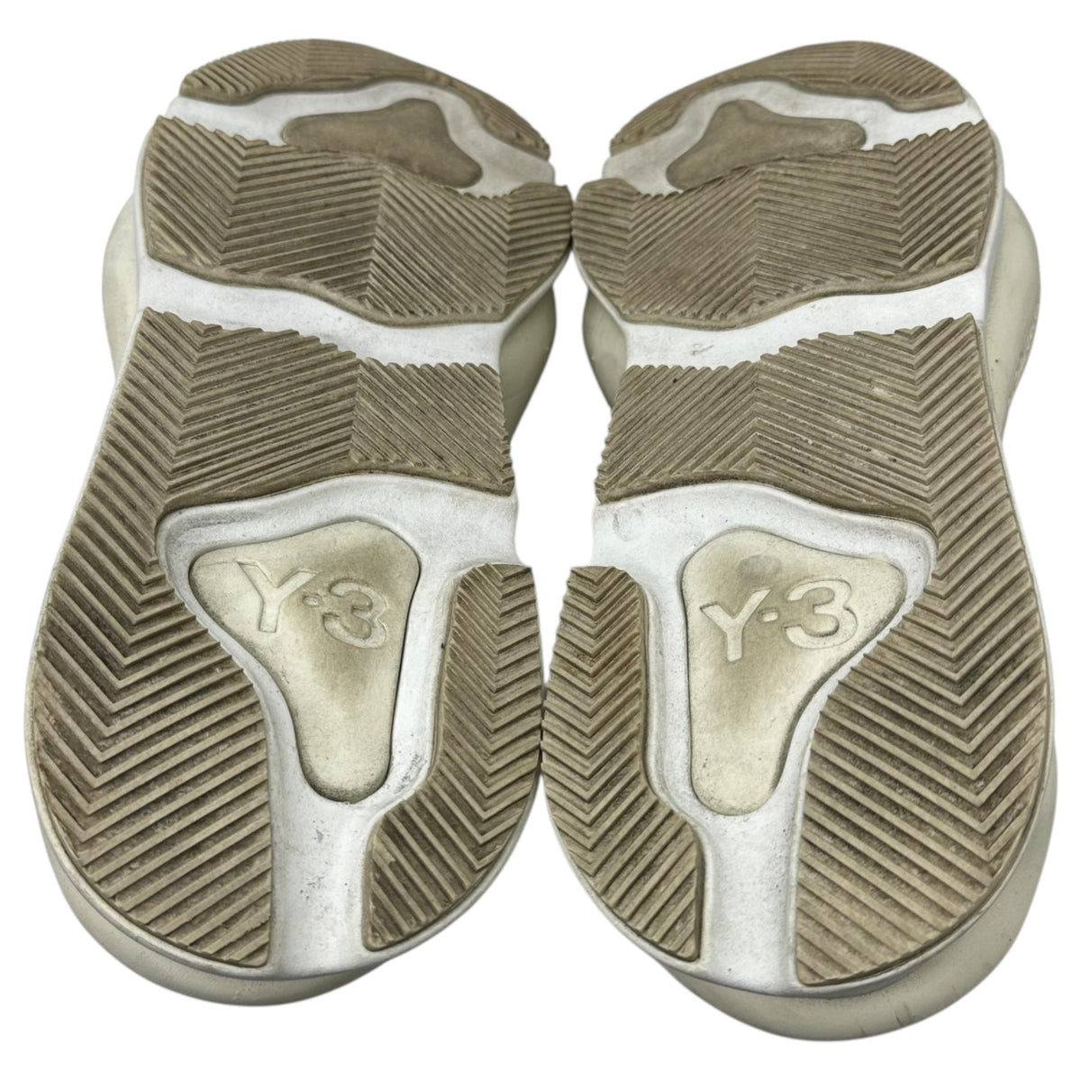 Y-3 Kaiwa Low-cut Tech Sneakers Beige Size 27.0cm