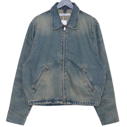 NO MAINTENANCE Sand-Wash Mechanic Jacket Denim Indigo Size S