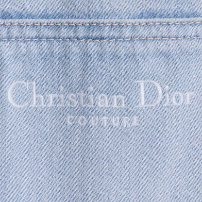 DIOR Carpenter Double Knee Denim Light Indigo Size 46