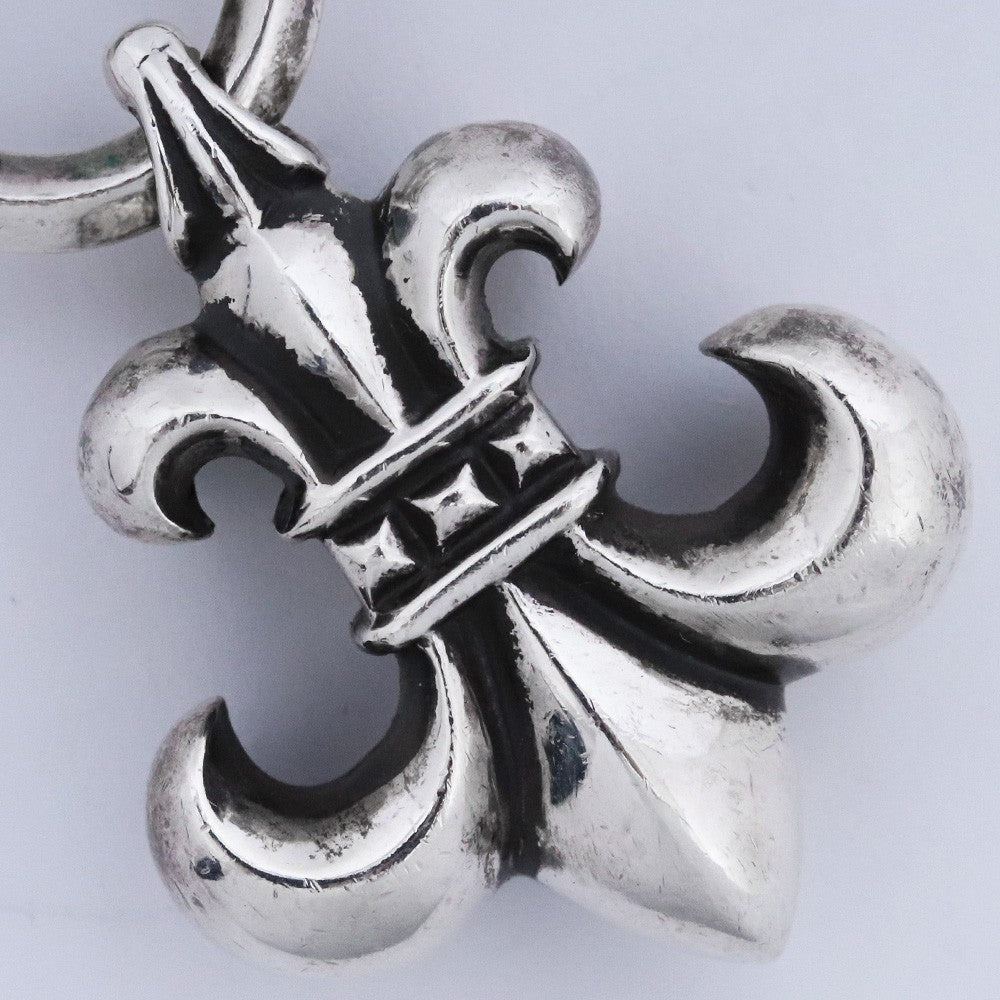 Chrome Hearts BS Fleu Silver Pendant Size F