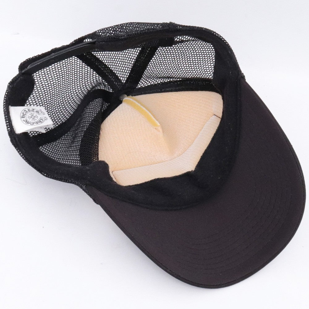 CHROME HEARTS OLD TRUCKER CAP Black Size F
