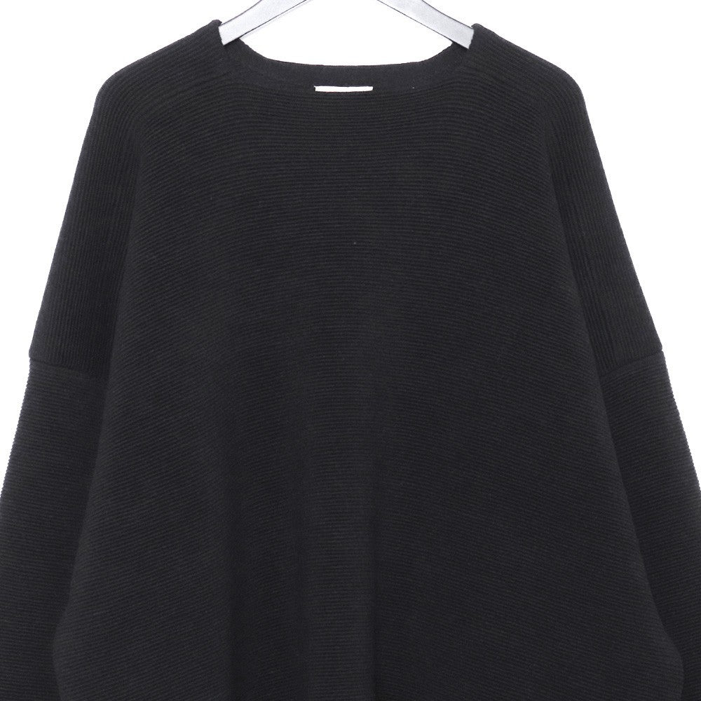 FEAR OF GOD Black Dropped Shoulder Crewneck Sweater Size L