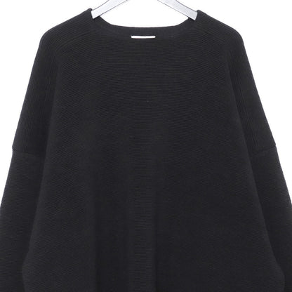 FEAR OF GOD Black Dropped Shoulder Crewneck Sweater Size L