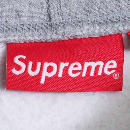 Supreme 19AW Bandana Box Logo Gray Hoodie Size XL