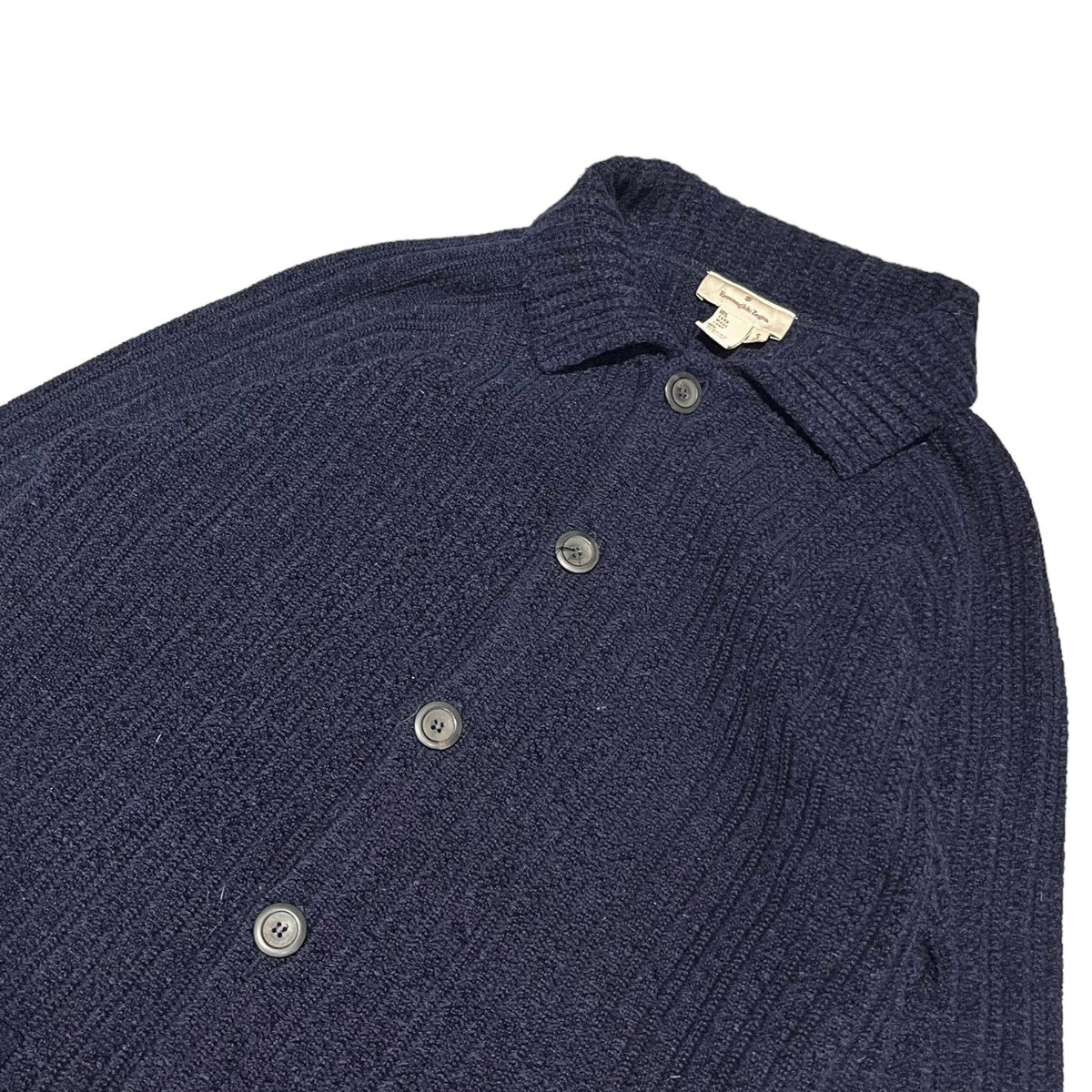 Ermenegildo Zegna Wool Knit Coverall Jacket Size 48 S