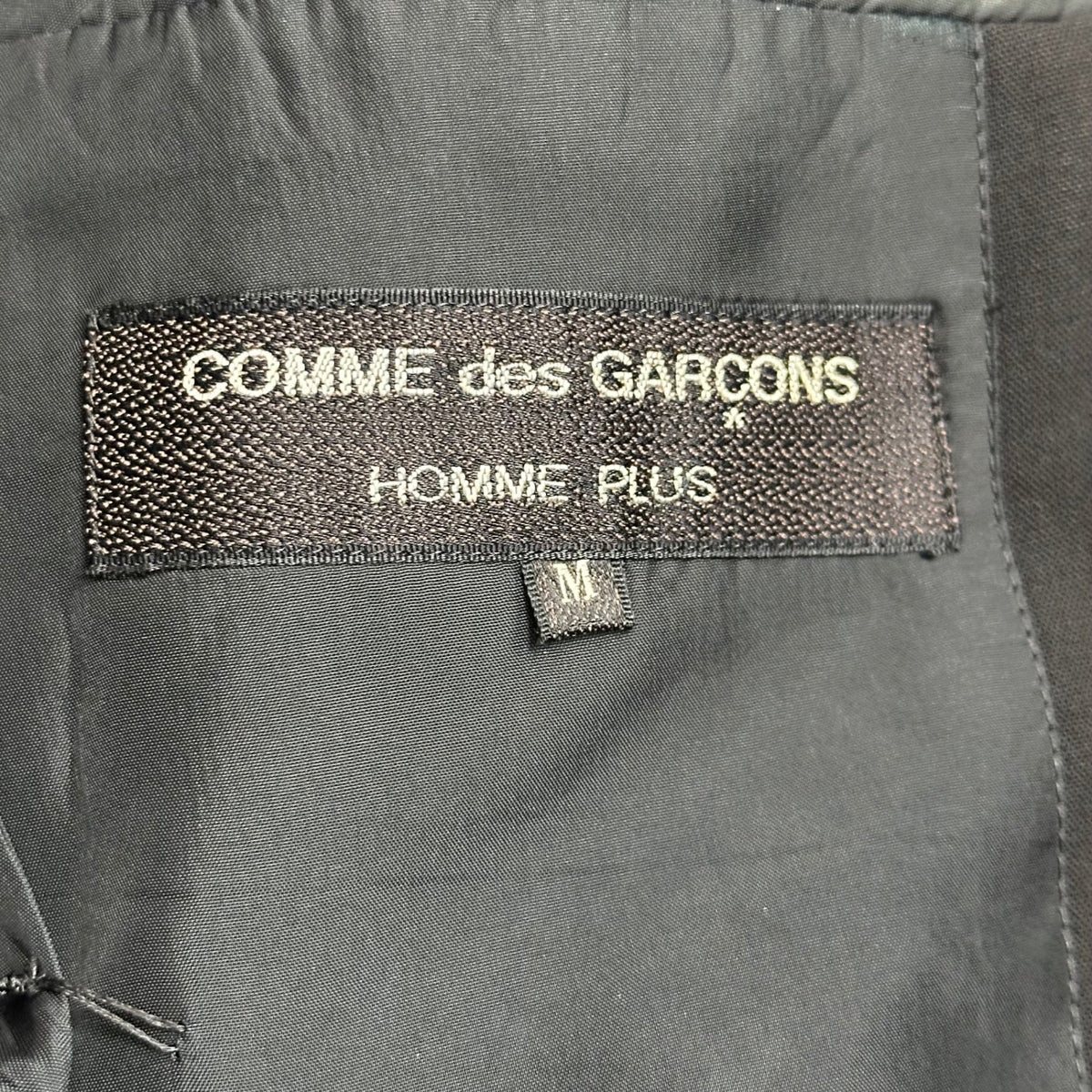 COMME des GARCONS HOMME PLUS 80s DB Jacket Black Size M