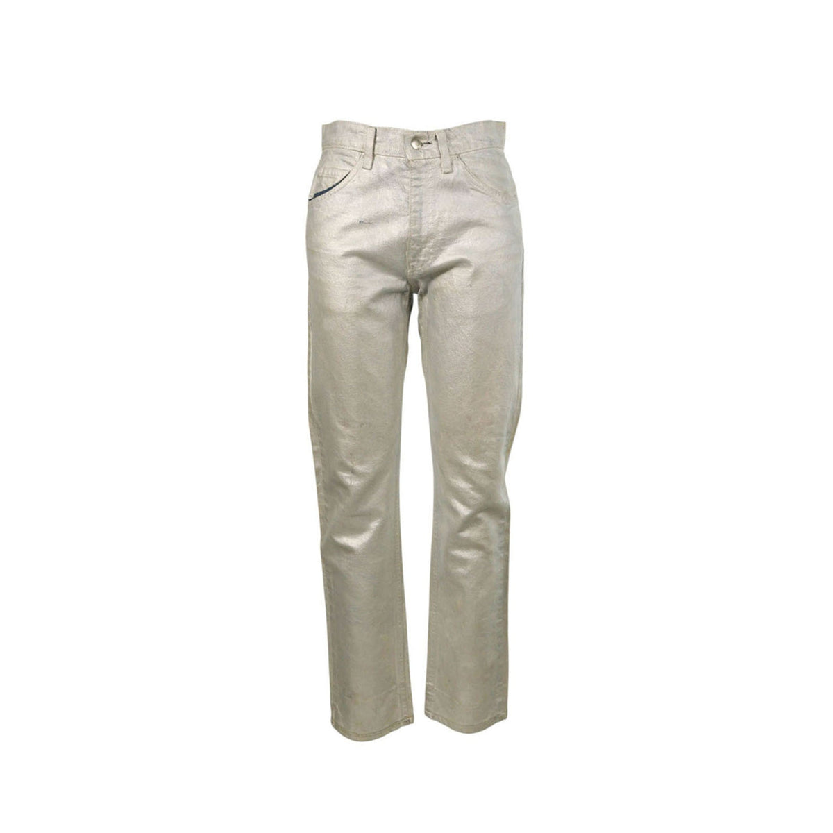 Maison Martin Margiela Cotton Silver Jeans
