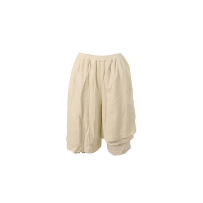 COMME des GARCONS 2013 S/S Cotton Shorts Off-White Size S