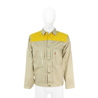 Levi's Fenom 2006 Beige Yellow Jacket Size L
