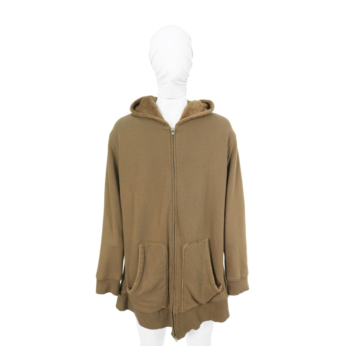 UNDERCOVER 2004 A/W Khaki Cotton Hoodie Size L