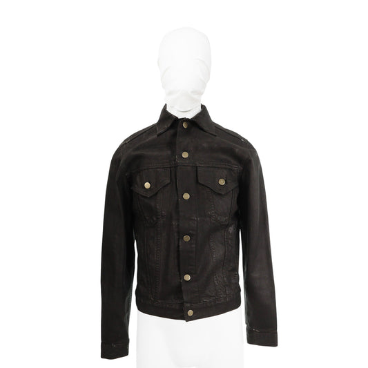 Maison Martin Margiela Black Cotton Denim Jacket Size M