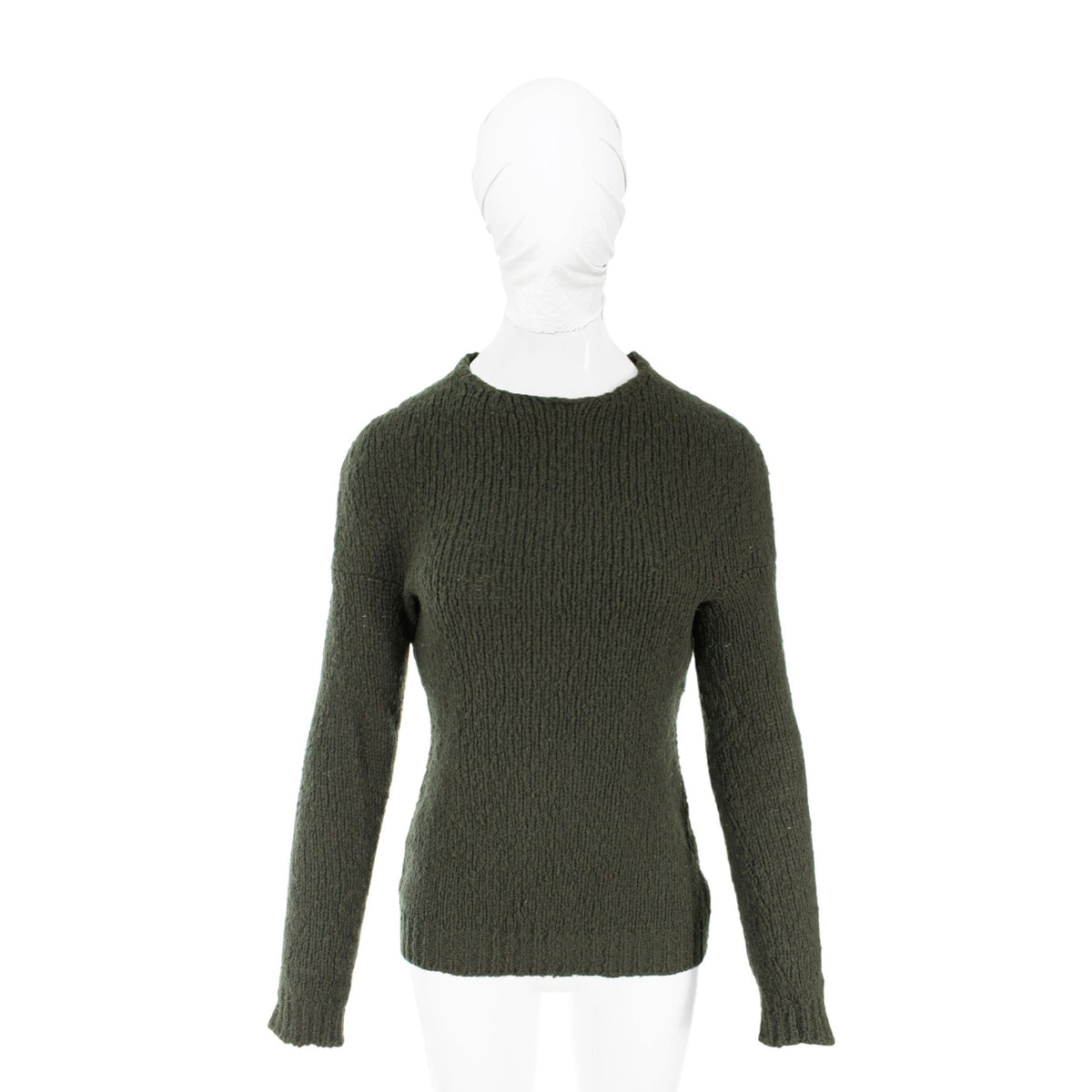 Maison Martin Margiela 1998 A/W Olive Wool Sweater Size L