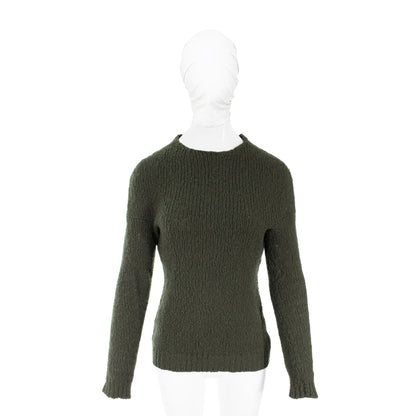 Maison Martin Margiela 1998 A/W Olive Wool Sweater Size L
