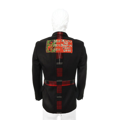 COMME des GARCONS 2008 A/W Wool Blend Black Red Size SS