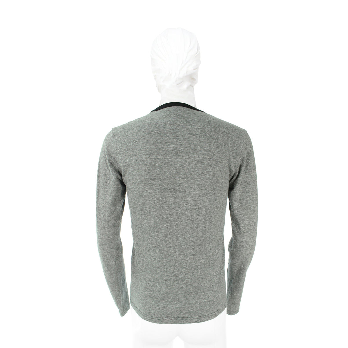 NUMBER (N)INE 2003 S/S A/W Gray Black Cotton Long Sleeve Size 3