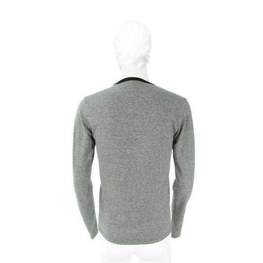 NUMBER (N)INE 2003 S/S A/W Gray Black Cotton Long Sleeve Size 3