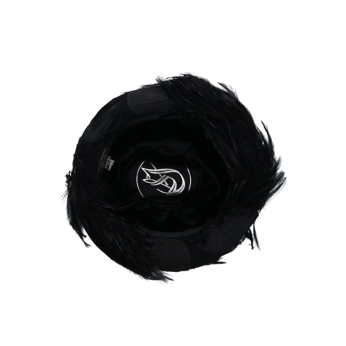 COMME des GARCONS x Stephen Jones Wool Feather Hat Black
