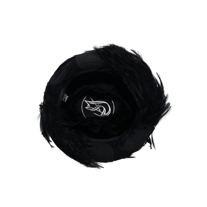 COMME des GARCONS x Stephen Jones Wool Feather Hat Black