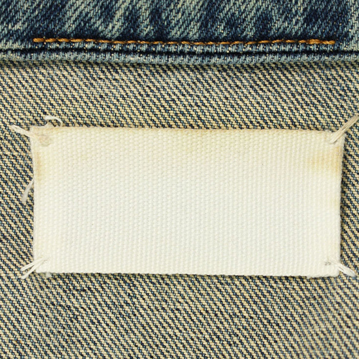 Maison Martin Margiela 2001 S/S Cotton Vest Indigo Size 40