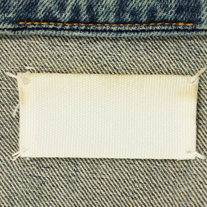 Maison Martin Margiela 2001 S/S Cotton Vest Indigo Size 40