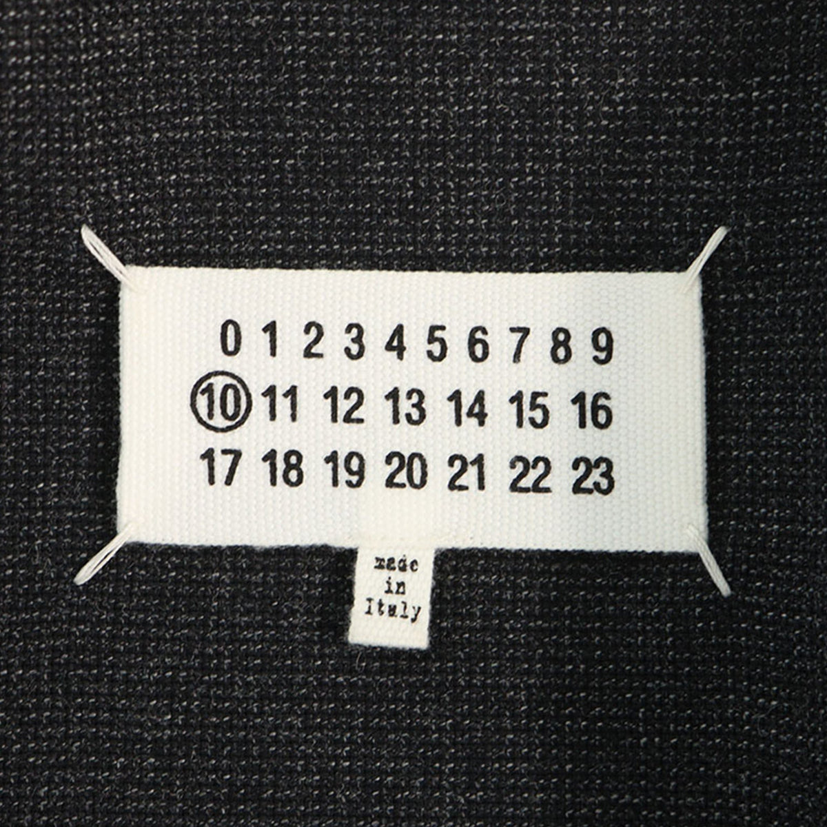 Maison Maison Margiela 2017 A/W Cotton Wool Jacket Grey