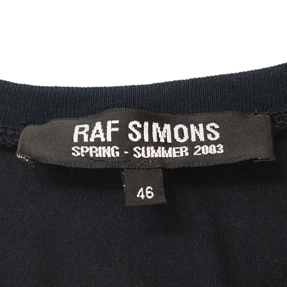 RAF SIMONS 2003 S/S Cotton Shirt Multi Size 46